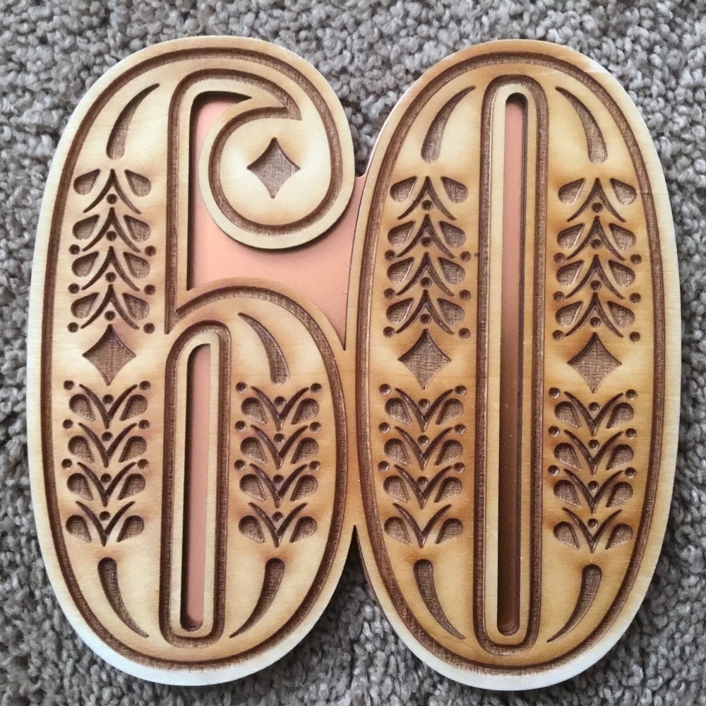 60 year’s Celebration  Hallmark SIGNATURE
